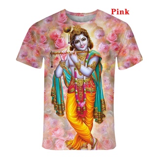 เสื้อยืดแขนสั้น พิมพ์ลาย Hindu God Lord Shiva 3 มิติ แฟชั่นสําหรับผู้ชาย และผู้หญิง