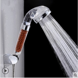 ถูกที่สุดใน shopee ฝักบัวหินเกาหลี สปาน้ำแร่ไอออน Shower Filter ขนาด 7.5 ซม