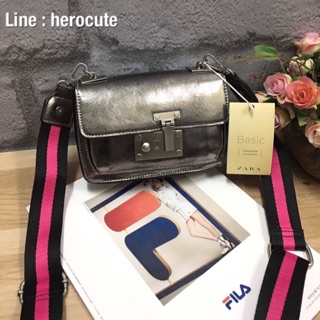 ZARA MULTICOLOURED CROSSBODY BAG ส่งฟรีEMS