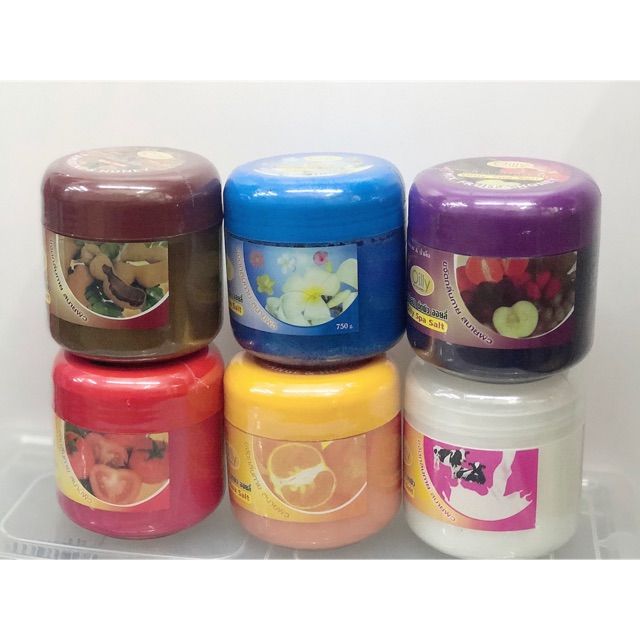 Oilly Spa Salt เกลือสปาขัดผิว750กรัม