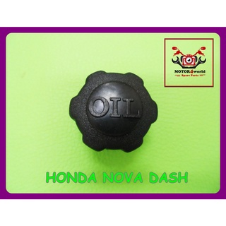 HONDA NOVA DASH BEAT  2-T AUTOLUBE OIL CAP "BLACK" // ฝาปิดถังน้ำมันออโต้ลูป ฝาปิดถัง 2T สินค้าคุณภาพดี