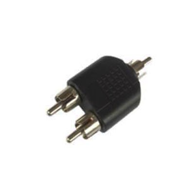 ปลั๊ก RCA - ปลั๊ก RCA x 2 หัวเงิน >>ขายส่ง<< (100 ตัว)
