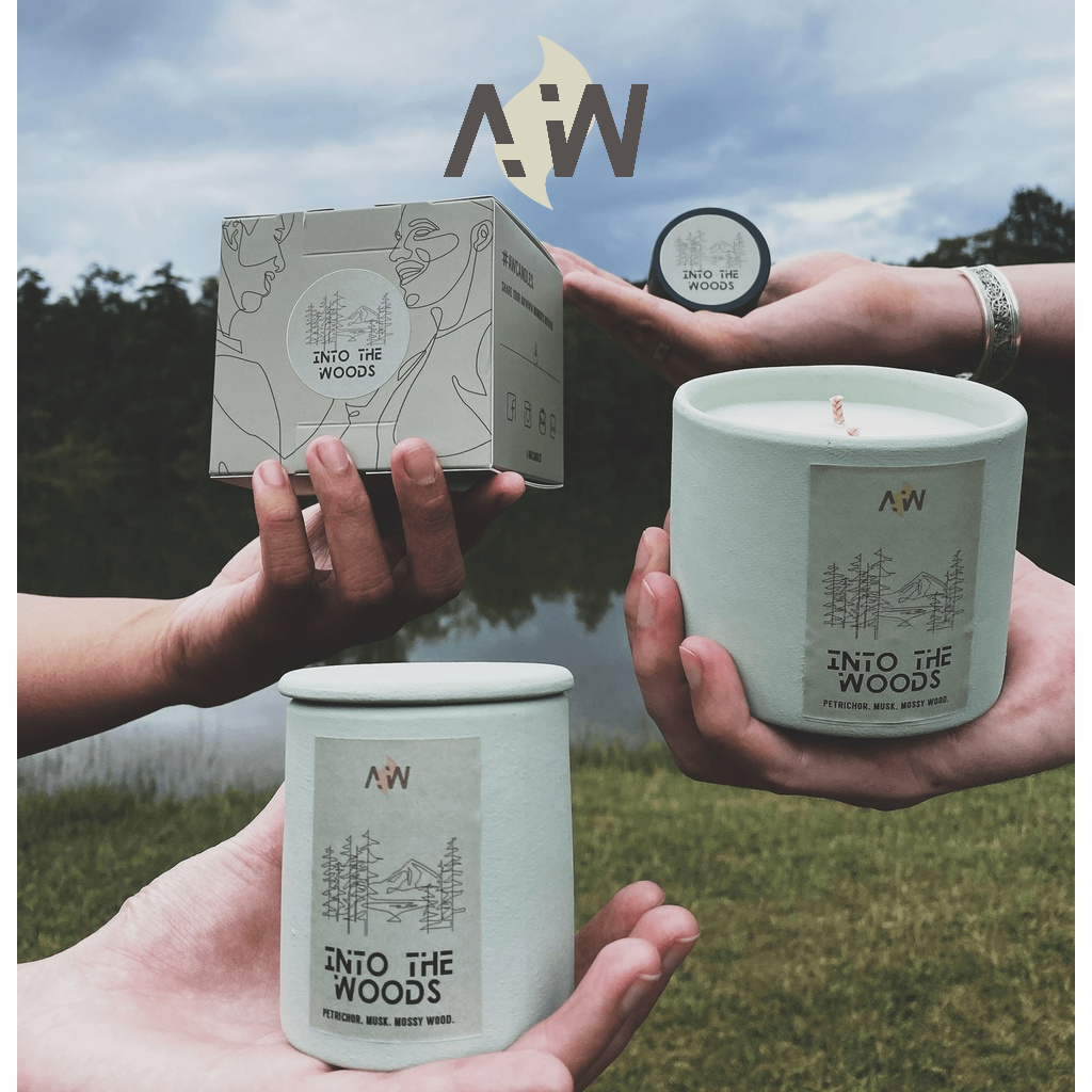 เทียนหอม AW Candles M&L | เทียนหอม ของขวัญเทียนหอม เทียนหอมไขถั่วเหลือง Soy Candle ของขวัญจับฉลาก Pride Month