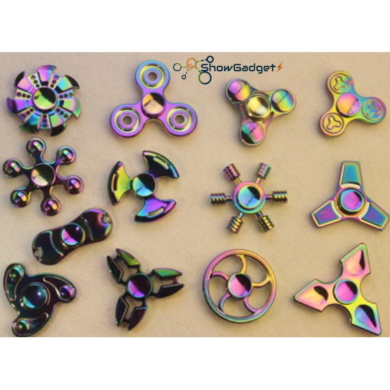 สปินเนอร์ fidget Spinner หลากลายแบบ 9 gears wheel Revolver UFO ลูกบาศก์ พร้อมส่ง ของเล่น ฟินๆ ฟิตเจ็ต ราคา ถูกที่สุด ดีลบีเคเค รูปภาพหลัก