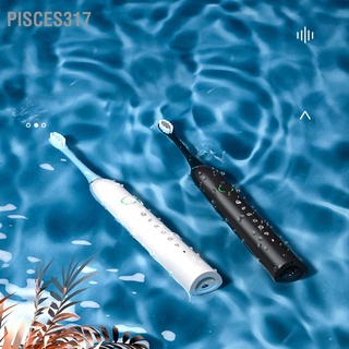 Pisces317 แปรงสีฟันไฟฟ้าโซนิค ชาร์จ Usb ชาร์จเร็ว 60 วัน สําหรับเด็ก และผู้ใหญ่