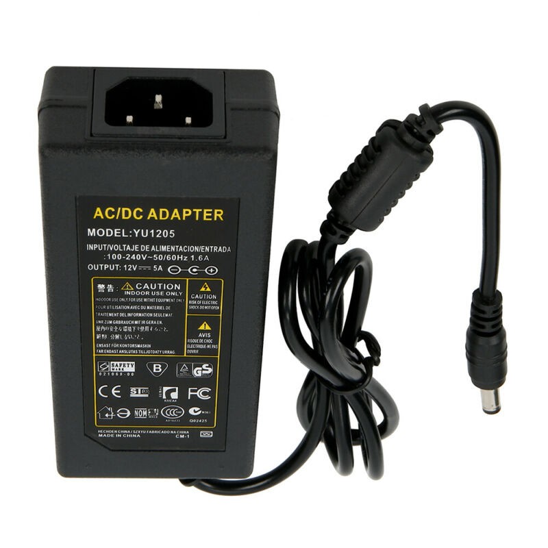 Adapter 12v 5a อะแดปเตอร์ 12โวล์ท5แอมป์/10แอมป์