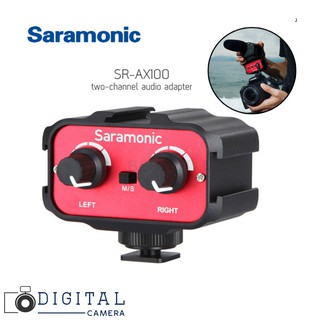 Saramonic SR-AX100 2-Channels 3.5mm Audio Adapter