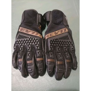 ถุงมือขับขี่มือเตอร์ไซค์ REVIT SAND 3  BLACK-SAND TOURING