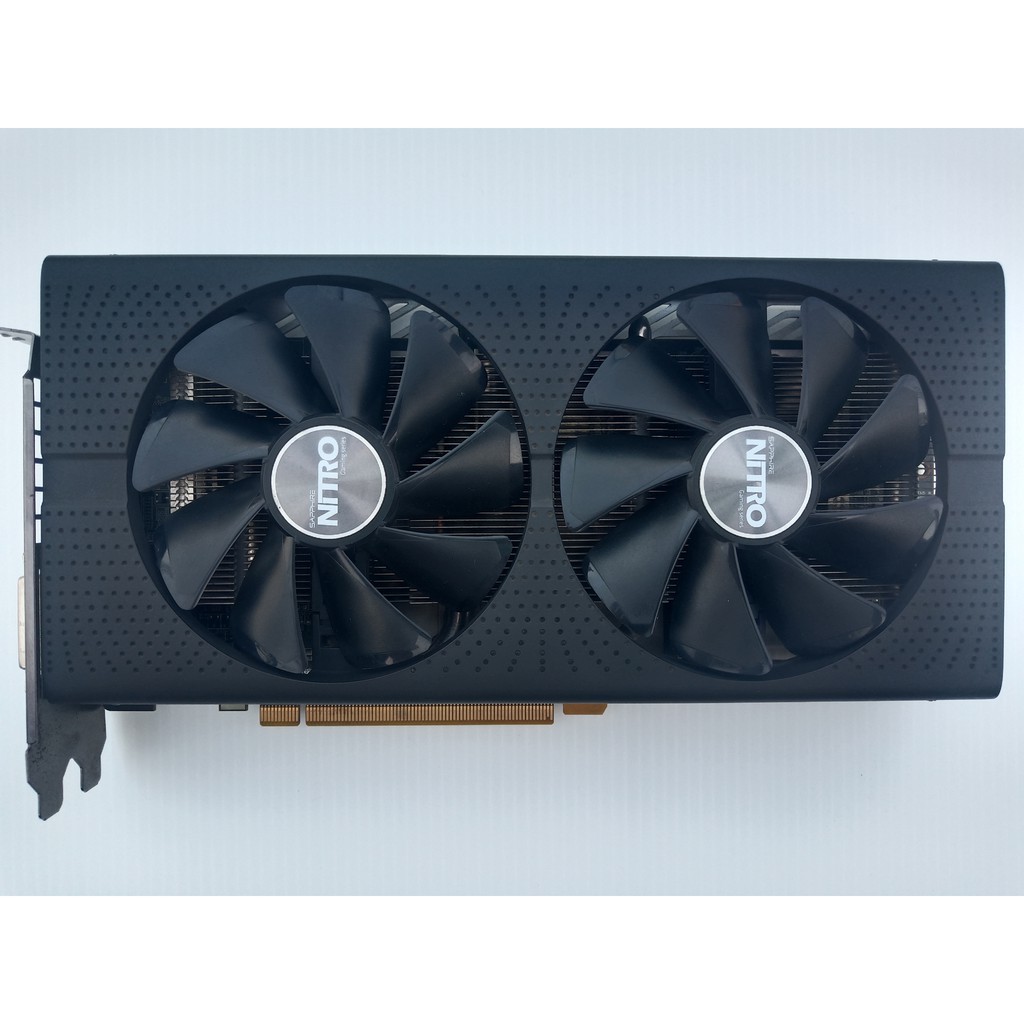 RX 480 Saphire NITRO 4G มือสอง ใช้งานได้ปกติ ไม่มีกล่อง ประกันศูนย์หมดแล้ว