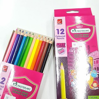 สีไม้ MASTERART 12 สี