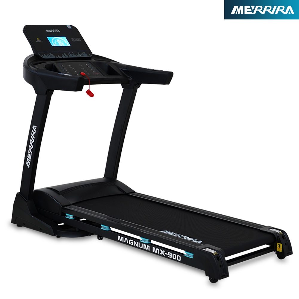 MERRIRA ลู่วิ่งไฟฟ้า 4.8 แรงม้า รุ่น MX-900 และ MX-910 ลู่วิ่งไฟฟ้าต่อ ZWIFT ได้ ปรับชันไฟฟ้า 18 ระด