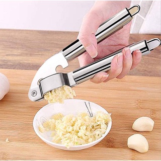 ที่บดกระเทียม เครื่องมือบดกระเทียม  สแตนเลส แบบมือบีบ Garlic grinding tool C157