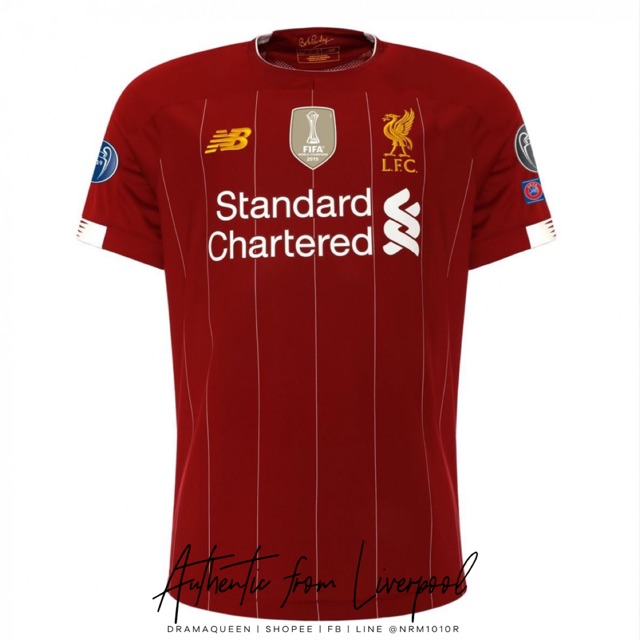 *New Stock* LFC Mens UCL X FIFA Club World Cup Home Shirt Kit 19/20 Large 