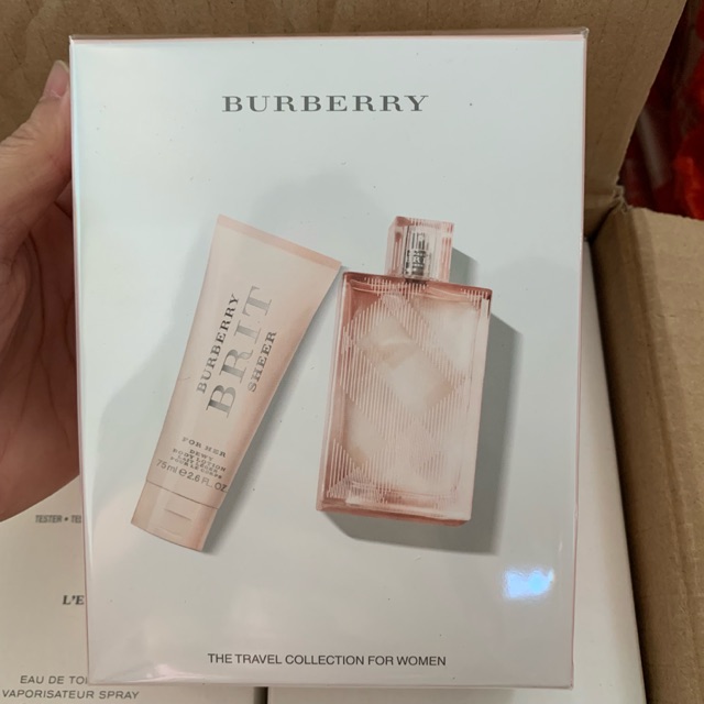 burberry brit travel collection