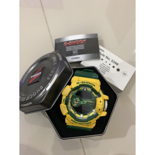 นาฬิกาG-SHOCK#CASIO#สีเหลืองเขียวของแท้100%