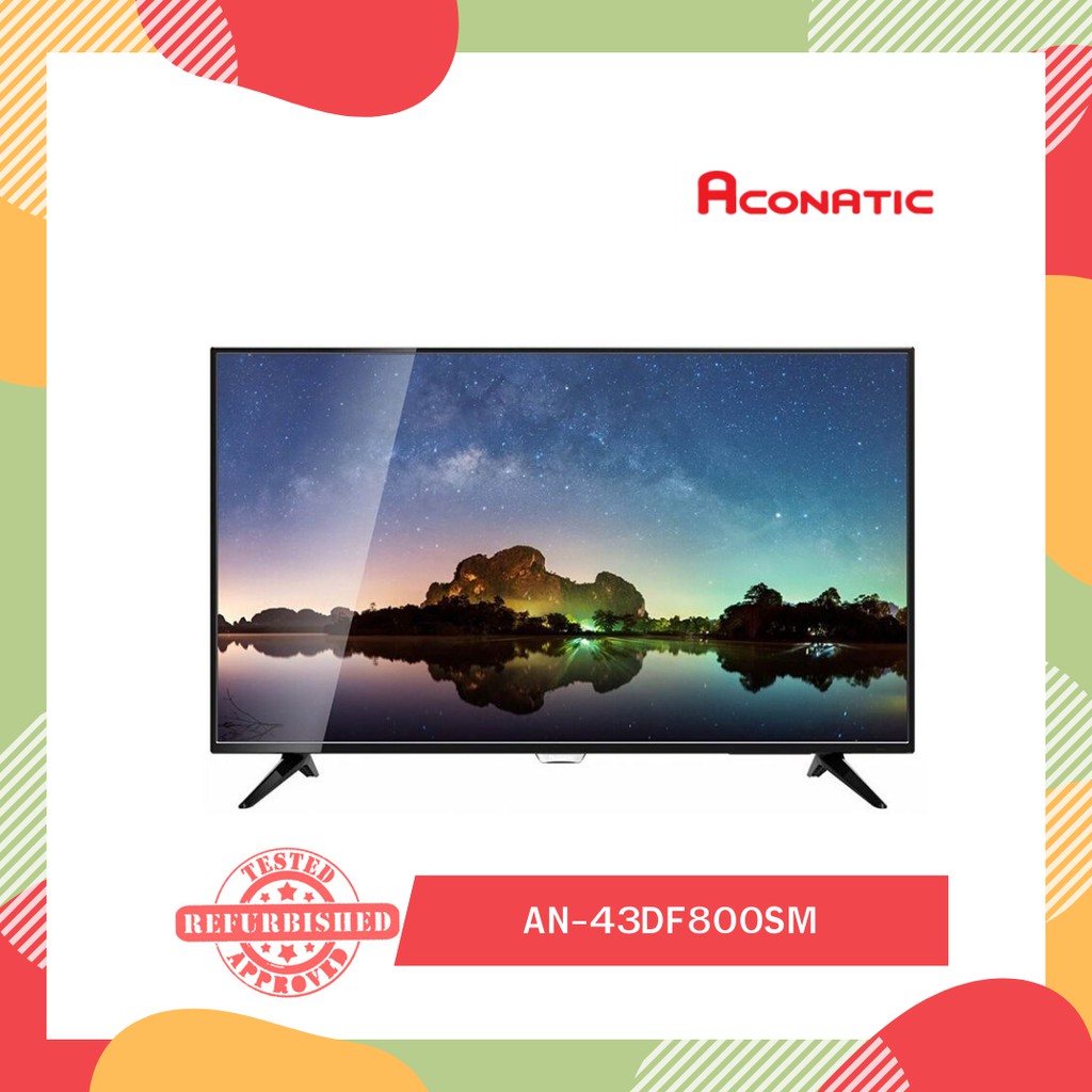 ทีวี 43 นิ้ว Aconatic TV Full HD LED รุ่น AN-43DF800SM (refurbished)