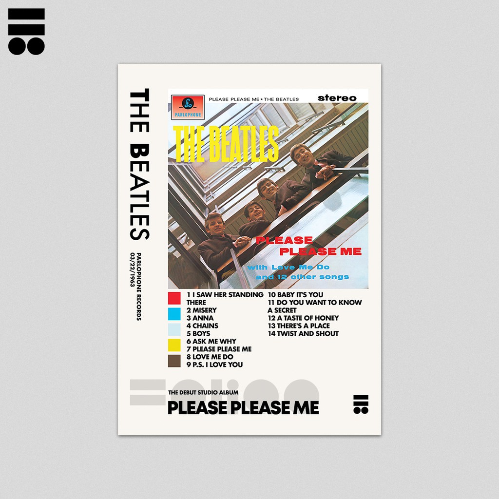 The Beatles - Please Please Me Poster