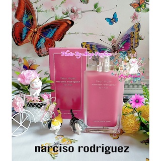 Narciso Rodriguez Fleur Musc For Her Eau de Toilette Florale 100 ml. ( กล่องขาย ไม่ซีล )..