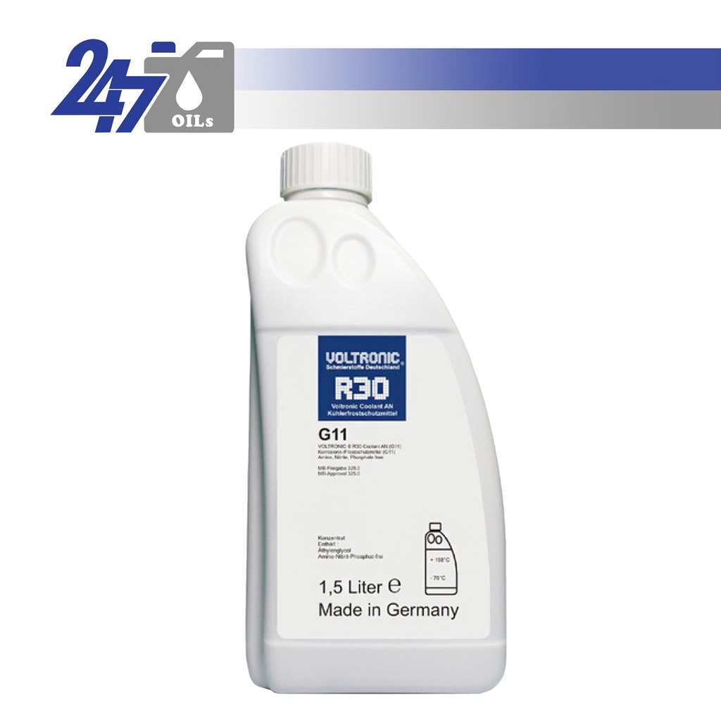 VOLTRONIC R30 น้ำยาสารหล่อเย็นและป้องกันการแข็งตัวของน้ำ R30 ขนาด 1.5 ลิตร