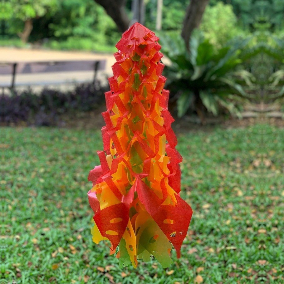 ลูกโลกงานบวช มโหตรงานบวช สำหรับใช้ตกแต่งานบวช สีสันสดใส