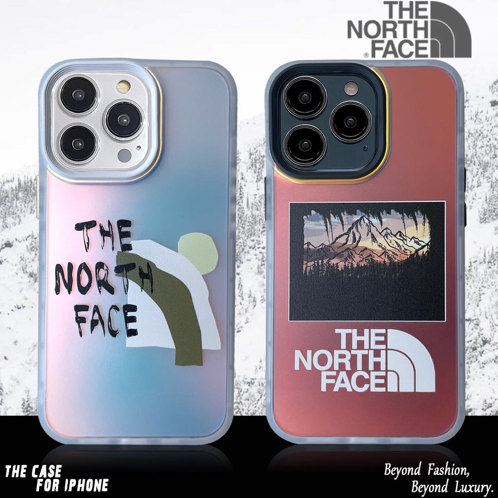 2in1 เคสโทรศัพท์มือถือ แบบนิ่ม ลาย The North Face สีสันสดใส สําหรับ iPhone 7 8Plus X XS XR XSMAX 11 12 13 PRO MAX