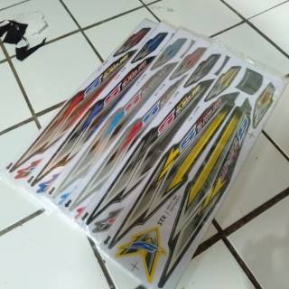 สติกเกอร์ลอกลาย Lis Variation Honda Supra Fit New - Wave 100s S Thailand