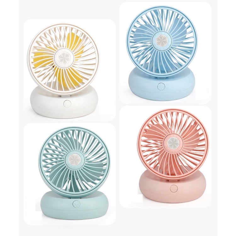 พัดลมพกพา พัดลมตั้งโต๊ะ พัดลมมินิ - รูปที่ 3