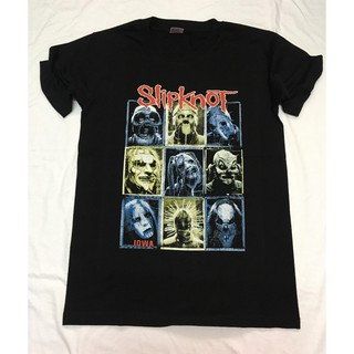 SL183 SLIPKNOT เสื้อยืดวงร็อค สลิปน็อต เสื้อวง เสื้อยืดสลิปน็อต เสื้อวินเทจ