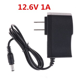 Adapter12.6V 1A DC 5.5mmx2.1mm Power Supply Plug Adapter Wall Charger Lithium Bat