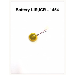 lir1454 icr1454 ถ่านlir1454 ถ่านicr1454 แบตเตอรี่หูฟัง