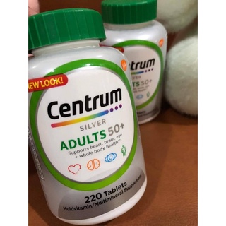 วิตามิน Centrum Silver Adults 50+ Multivitamin 220 Tablets