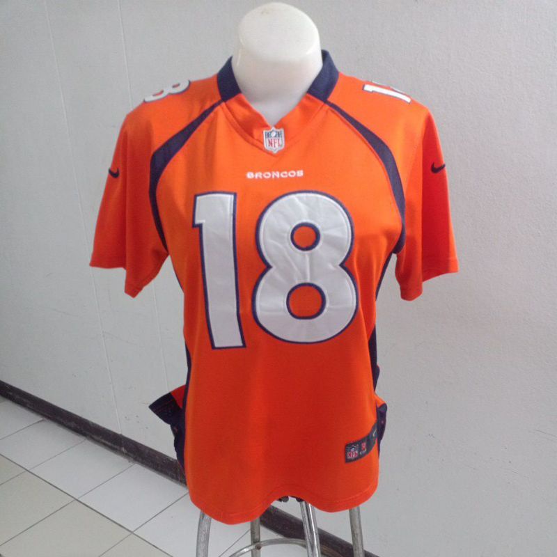 เสื้อกีฬาอเมริกันฟุตบอล Nike NFL PLAYERS (BRONCOS) Size L (women's) มือ2