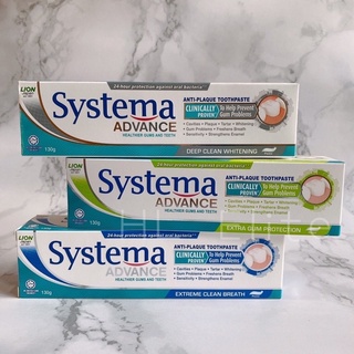 ไม่มีขายในไทย 🇨🇷SYSTEMA Toothpaste Advance Deep Clean 130g Systema Anti Plaque Toothpaste