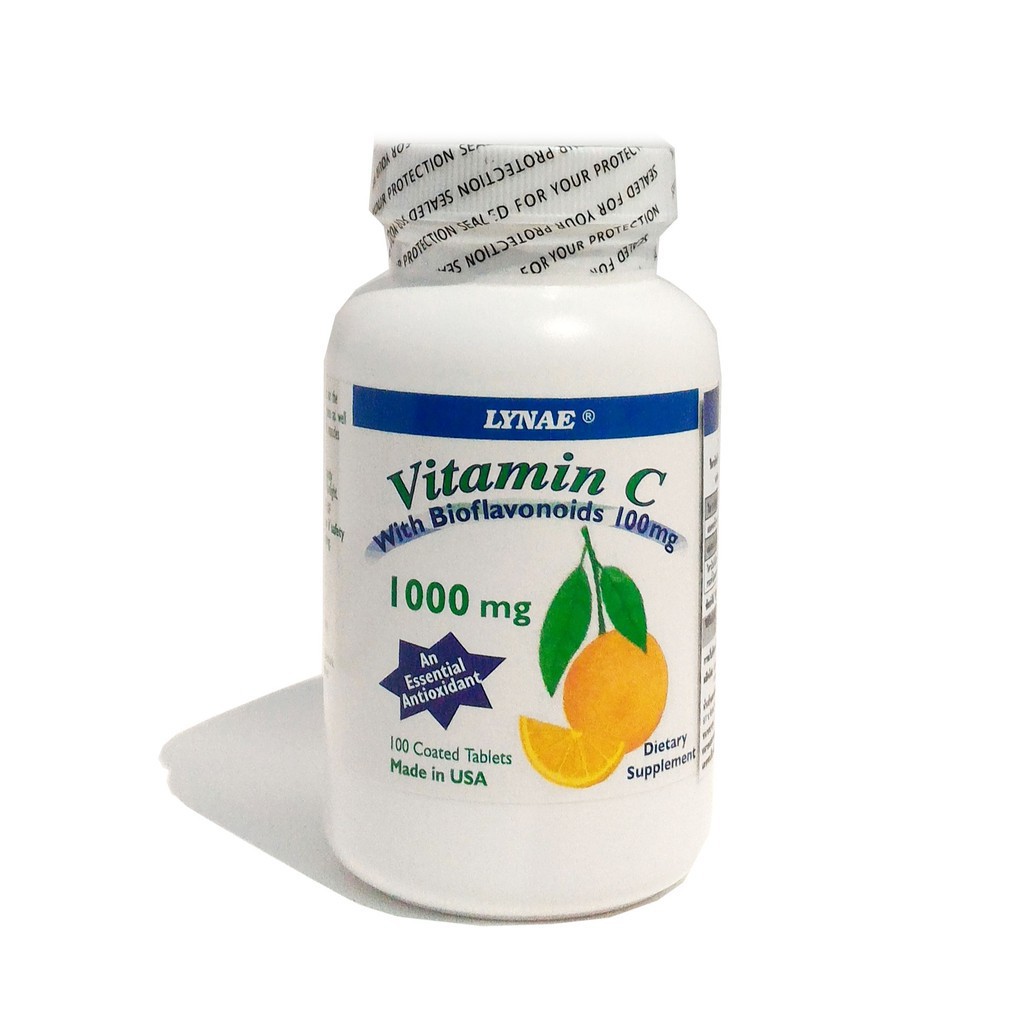 vitamin C-1000 mg with Bioflavonoids 100mg Lynae