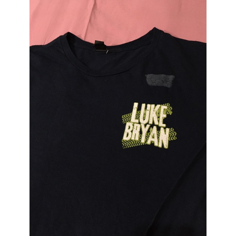 เสื้อวง LUKE BRYAN LONG SLEEVE Size L มือ2