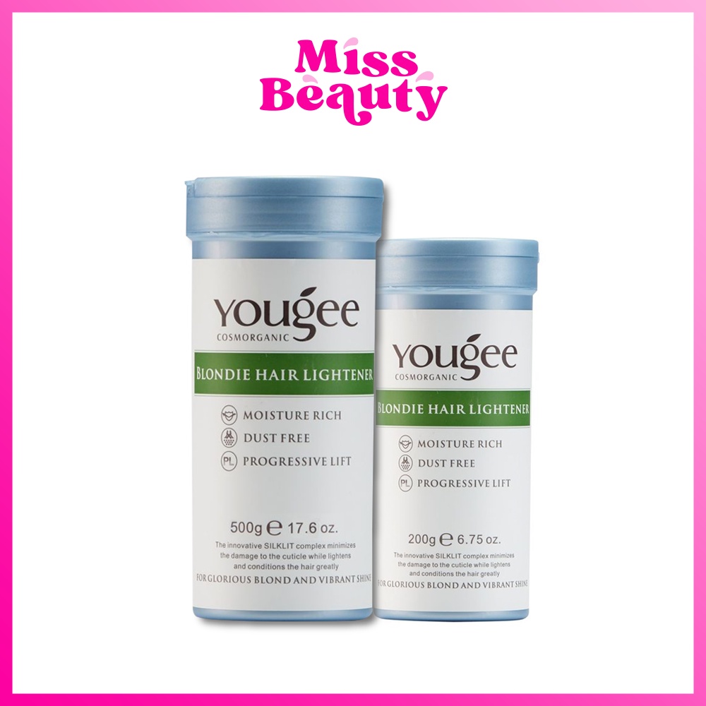 ยูจี ผงฟอกสีผม บลอนด์ดี้ แฮร์ ไลท์เทนเนอร์ ผงฟอก (แบบกระปุก) 200/500 กรัม Yougee Hair Blondie Lightener