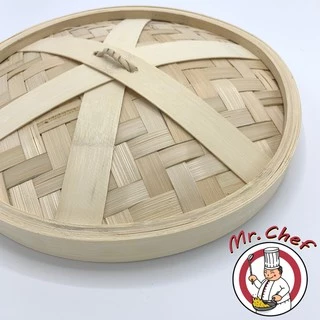 Mr.Chef [พร้อมส่ง] เข่งติ่มซำ สไตล์ฮ่องกง ขนาดใหญ่พิเศษ 10 12 16 นิ้ว เข่งปลาทู เข่งนึ่งปลา เข่งไม้ไผ่ ผลิตจากไม้ไผ่