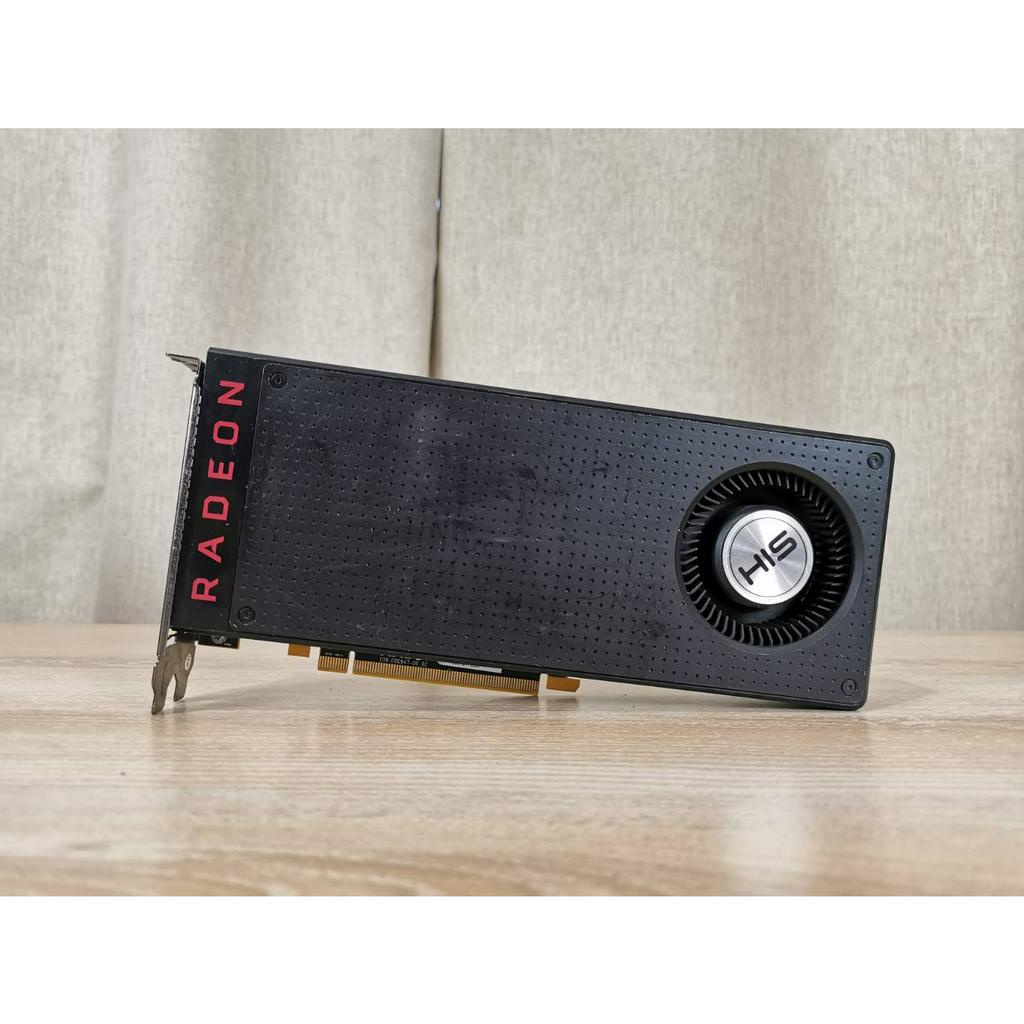 การ์ดจอ (graphic card) AMD RADEON RX RX480 8GB DDR5 (ต่อไฟเพิ่ม 6 PIN ) 1 MONTH WARRANTY