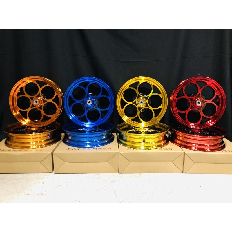 [พร้อมส่ง] ล้อแม็กลายลูกโม่ ล้อแม็กดิสรถป็อป Dio Zx Julio Giorno (50cc) ** เช็ครุ่นรถก่อน￼สั่งสินค้า