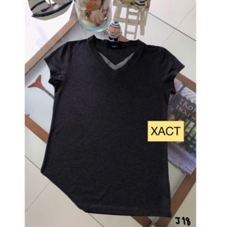 เสื้อXACTมือสองคุณภาพดี ราคาถูก(เลื่อนดูไซส์รูปสุดท้าย)