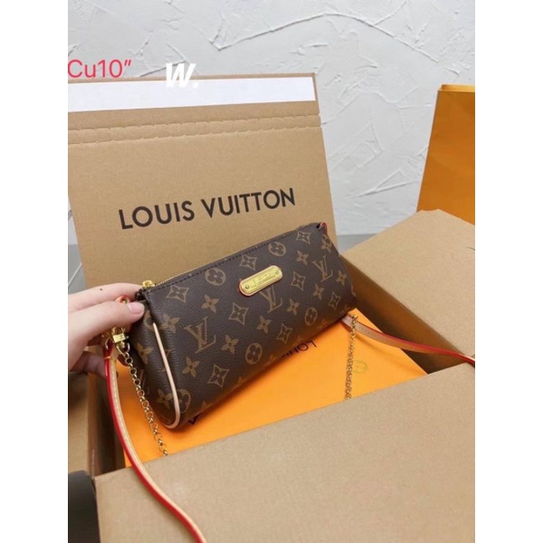 💥LV​ Eva Clutch Bag​&Boxset​💥กระเป๋า​สะพาย​