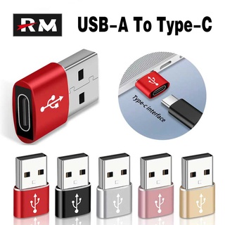 อะแดปเตอร์แปลงข้อมูล USB 3.0 เป็น USB C ตัวผู้ เป็น Type-C ตัวเมีย OTG OTG