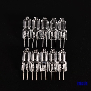 ( Itisu1 ) หลอดไฟฮาโลเจนทังสเตน G4 12 V 20 W 10 ชิ้น