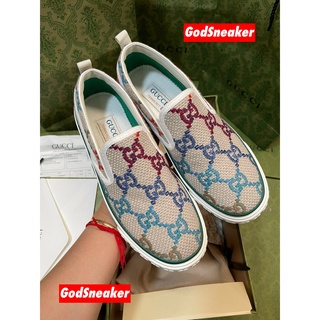 [ พร้อมส่ง ] Gu*ci Slip On Sneaker GG Original  Size 36 - 45 [ ORI ]