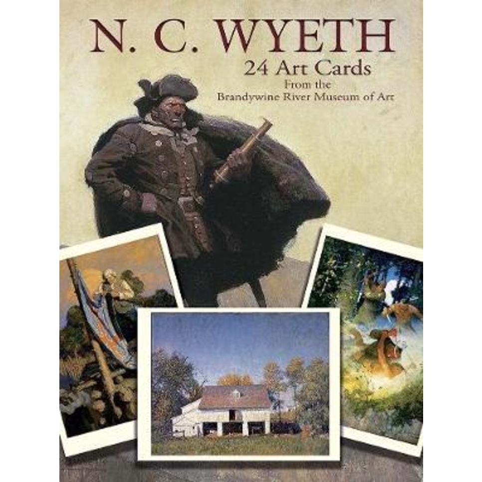 เอ็น. ค. Wyeth 24 Art Cards: : จาก The Brandywine River Museum of Art โดย Nc Wyeth (ฉบับสหรัฐอเมริกา