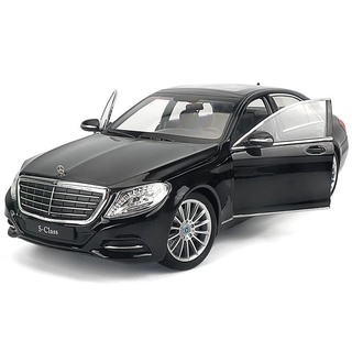 โมเดลรถยนต์จําลอง Willie 1: 24 Mercedes-Benz S-Class Maybach เหมาะกับของขวัญ ของเล่นสําหรับเด็กผู้ชาย