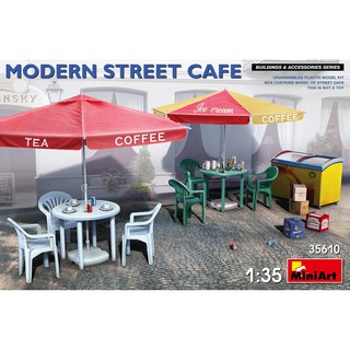 MiniArt 1/35 MI35610 MODERN STREET CAFE