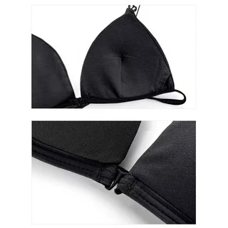 [ส่งจากไทย] 𝑩𝒓𝒂𝑩𝒓𝒂𝑩𝒓𝒂 #bra-071 บรา สายเดี่ยว ตะขอหน้า ใสสบาย ไร้โครง