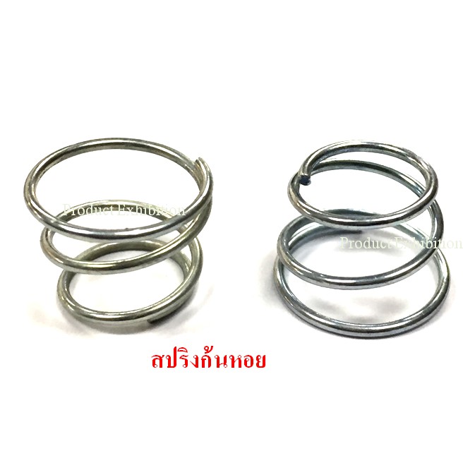 สปริงก้นหอย ขนาดลวด 1.0 มิล ความสูง 10 มิล จำนวน 40 ตัว