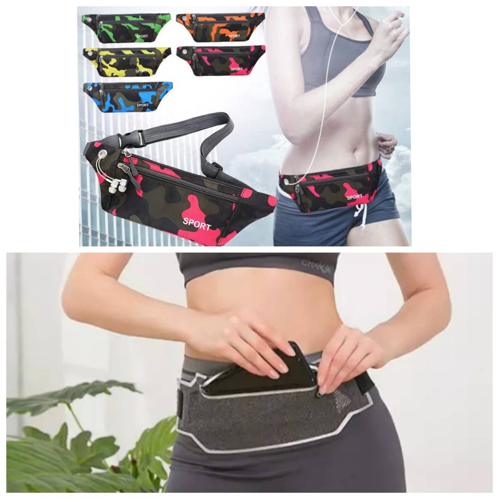 🔴SALE ต่ำกว่าทุน❗ กระเป๋าคาดเอว คาดอก กระเป๋ากีฬาอเนกประสงค์ วัสดุผ้า CH0382 CH0383 📌โปรดอ่านรายละเอียดก่อนสั่งซื้อค่ะ